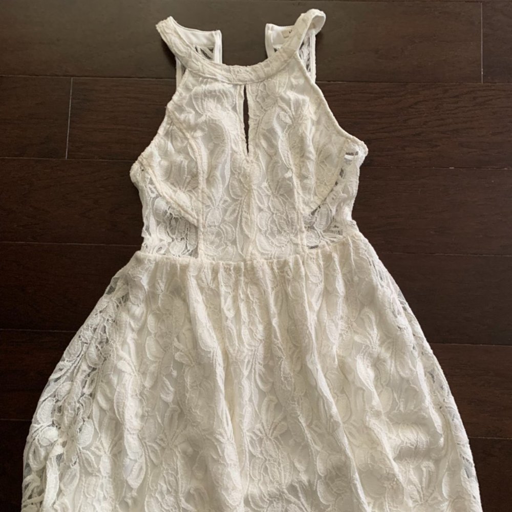 White Lace Dress